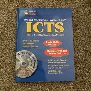 The Best Teachers Test Prep for ICTS. CD INCLUDED.